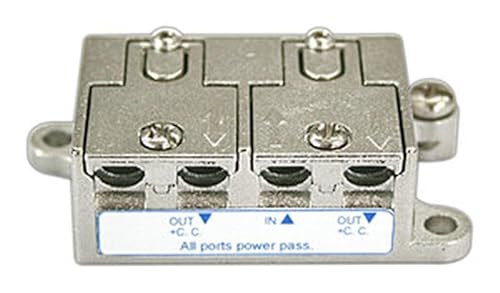 Sat/Terrestrischer 2-Wege-Verteiler mit hoher Übertragungskapazität, Erweiterung der Signale in TV-Systemen. von Glowster