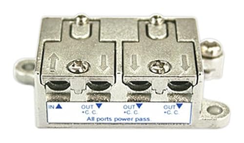 Sat/terrestrischer 3-Wege-Signalverteiler, ideal für die Verbesserung der Verbindung in Fernseh- und Verteilungssystemen in Wohnungen. von Glowster