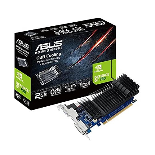 VGA-Grafikkarte, 2 GB, DDR5, NVIDIA GT 730, effiziente Leistung für Spiele und Multimedia, ideal für PC-Updates. von Glowster