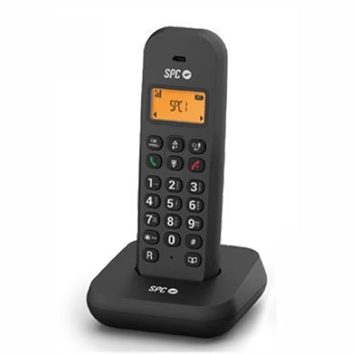 glowster DECT-Telefon, schwarz, mit kabelloser Technologie, Lange Akkulaufzeit und ergonomisches Design, ideal für die Kommunikation zu Hause oder im Büro. von Glowster