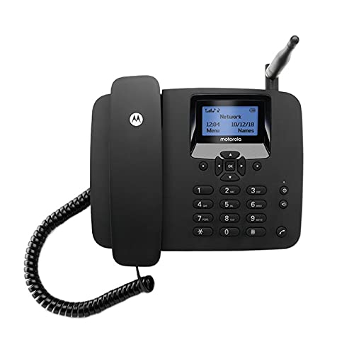 glowster GSM-Telefon mit LCD-Display, Schwarz, Anruf- und Messaging-Funktionen, ideal für die tägliche Kommunikation und den geschäftlichen Gebrauch. von Glowster