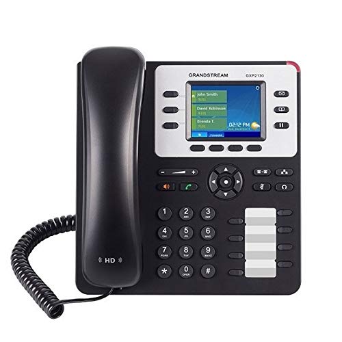 glowster IP-Telefon mit Farb-LCD-Display, 3 Zeilen, 8 programmierbare Tasten, HD-Audio, Ethernet-Konnektivität, ideal für Büro und Geschäftskommunikation. von Glowster
