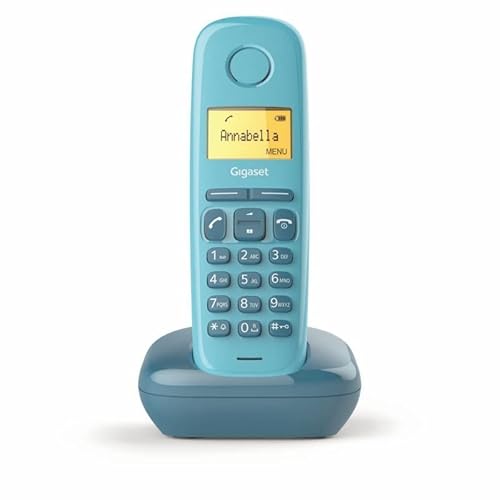 glowster Schnurloses DECT-Telefon, blau, mit hintergrundbeleuchtetem Display und Telefonbuch für 50 Kontakte, ideal für den privaten und geschäftlichen Gebrauch. glowster Schnurloses DECT-Telefon, blau, mit hintergrundbeleuchtetem Display und Telefonbuch für 50 Kontakte, ideal für den privaten und geschäftlichen Gebrauch. von Glowster