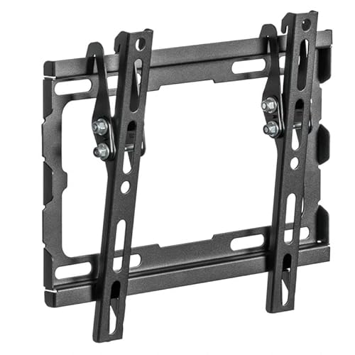 glowster TV-Wandhalterung von 58,4 cm (23-43 Zoll), Tragkraft 45 kg, neigbar, ideal für platzsparende und optimale Sicht im Wohnzimmer. von Glowster