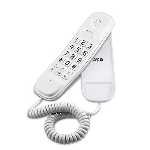 glowster Tisch-/Wandtelefon, Weiß, Originalmodell, ideal für den Heimgebrauch oder im Büro, mit grundlegenden Kommunikationsfunktionen. glowster Tisch-/Wandtelefon, Weiß, Originalmodell, ideal für den Heimgebrauch oder im Büro, mit grundlegenden Kommunikationsfunktionen. von Glowster