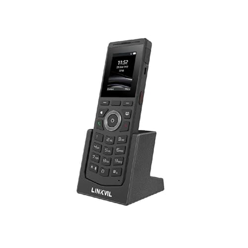 glowster Tragbares WLAN-Telefon mit 5,1 cm (2 Zoll) Farbdisplay, ideal für Agile und Flexible Kommunikation in Arbeitsumgebungen. von Glowster