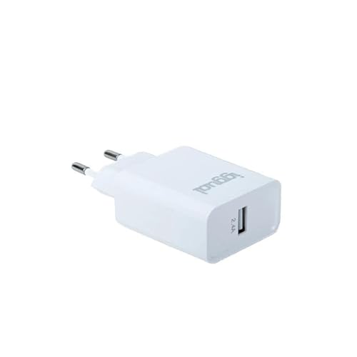glowster Wandladegerät 1 x USB 5 V/2,4 A (12 W) zum schnellen Laden von elektronischen Geräten und Zubehör. von Glowster