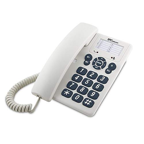 glowster Weißes Telefon 3M, Modell SPC 3602B, mit originellem Design, Telefonanschluss und Verwendung in Wohn- oder Büroumgebungen. glowster Weißes Telefon 3M, Modell SPC 3602B, mit originellem Design, Telefonanschluss und Verwendung in Wohn- oder Büroumgebungen. von Glowster