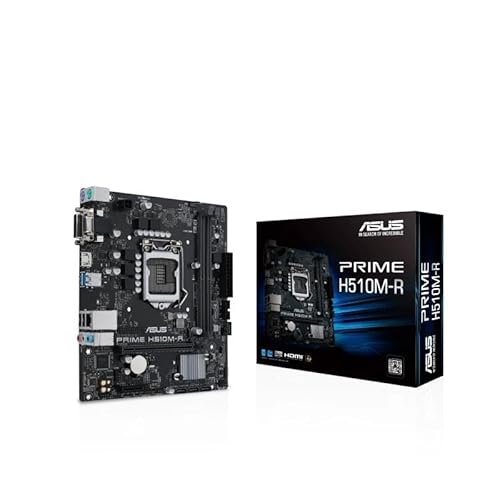 mATX LGA1200, H510M-R 2.0 Motherboard, kompatibel mit Intel-Prozessoren, ideal für Büro- und Gaming-Konfigurationen. mATX LGA1200, H510M-R 2.0 Motherboard, kompatibel mit Intel-Prozessoren, ideal für Büro- und Gaming-Konfigurationen. von Glowster