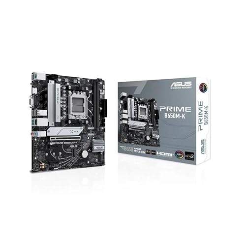 mATX Prime B650M-K AM5 Mainboard mit Mehreren USB-Anschlüssen, Unterstützung für DDR5-Speicher und PCIe-Erweiterung, ideal für Geräte der neuesten Generation. mATX Prime B650M-K AM5 Mainboard mit Mehreren USB-Anschlüssen, Unterstützung für DDR5-Speicher und PCIe-Erweiterung, ideal für Geräte der neuesten Generation. von Glowster