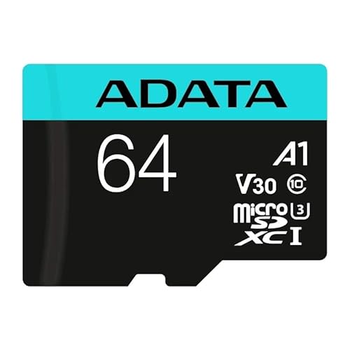 microSDXC UHS-I U3 64 GB Speicherkarte mit Adapter, hohe Geschwindigkeit, ideal für die Speicherung von Fotos, Videos und Anwendungen auf mobilen Geräten. microSDXC UHS-I U3 64 GB Speicherkarte mit Adapter, hohe Geschwindigkeit, ideal für die Speicherung von Fotos, Videos und Anwendungen auf mobilen Geräten. von Glowster