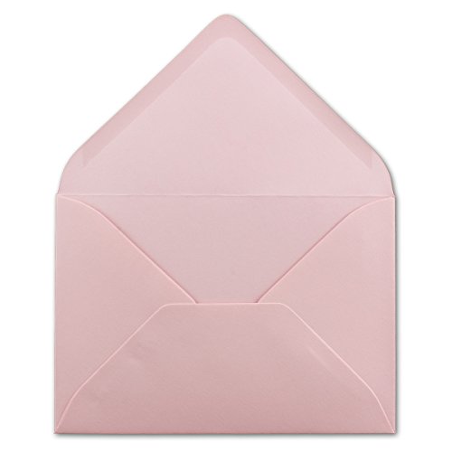 100 DIN C6 Briefumschläge Rosa - 11,4 x 16,2 cm - 120 g/m² Nassklebung Brief-Hüllen ohne Fenster für Einladungen von Ihrem Glüxx-Agent 100 DIN C6 Briefumschläge Rosa - 11,4 x 16,2 cm - 120 g/m² Nassklebung Brief-Hüllen ohne Fenster für Einladungen von Ihrem Glüxx-Agent von Glüxx Agent