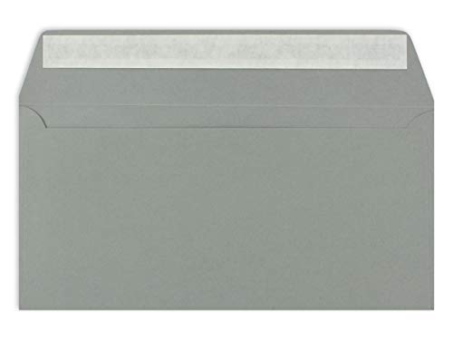 150 DIN Lang Brief-Umschläge Grau - 11 x 22 cm - 120 g/m² Haftklebung Standard Brief-Kuverts für Taufe & Einladungen von Ihrem Glüxx-Agent 150 DIN Lang Brief-Umschläge Grau - 11 x 22 cm - 120 g/m² Haftklebung Standard Brief-Kuverts für Taufe & Einladungen von Ihrem Glüxx-Agent von Glüxx-Agent