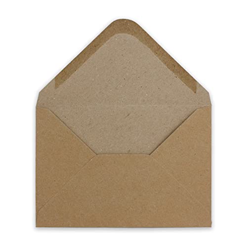 200 DIN B6 Briefumschläge Vintage Braun Recycling 17,8 x 12,5 cm 120 g/m² Nassklebung Post-Umschläge ohne Fenster ideal für Weihnachten Grußkarten Einladungen von Ihrem Glüxx-Agent 200 DIN B6 Briefumschläge Vintage Braun Recycling 17,8 x 12,5 cm 120 g/m² Nassklebung Post-Umschläge ohne Fenster ideal für Weihnachten Grußkarten Einladungen von Ihrem Glüxx-Agent von Glüxx-Agent