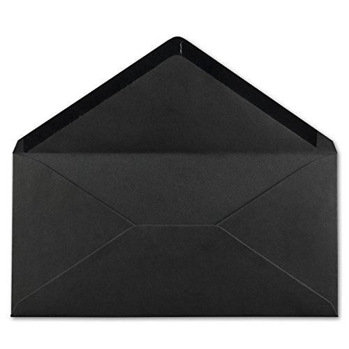 200 DIN Lang Briefumschläge Schwarz 22 x 11 cm -120 g/m² Nassklebung Post-Umschläge ohne Fenster ideal für Weihnachten Grußkarten Einladungen von Ihrem Glüxx-Agent 200 DIN Lang Briefumschläge Schwarz 22 x 11 cm -120 g/m² Nassklebung Post-Umschläge ohne Fenster ideal für Weihnachten Grußkarten Einladungen von Ihrem Glüxx-Agent von Glüxx-Agent