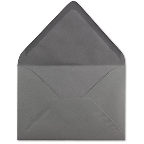 25 DIN C5 Briefumschläge Graphit - 22,0 x 15,4 cm - 110 g/m² Nassklebung Post-Umschläge ohne Fenster ideal für Weihnachten Grußkarten Einladungen von Ihrem Glüxx-Agent 25 DIN C5 Briefumschläge Graphit - 22,0 x 15,4 cm - 110 g/m² Nassklebung Post-Umschläge ohne Fenster ideal für Weihnachten Grußkarten Einladungen von Ihrem Glüxx-Agent von Glüxx-Agent