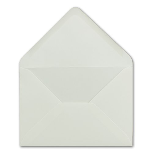 50 DIN B6 Briefumschläge Elfenbein - 12,5 x 17,5 cm - 80 g/m² Nassklebung Post-Umschläge ohne Fenster für Einladungen - Serie Colours-4-you 50 DIN B6 Briefumschläge Elfenbein - 12,5 x 17,5 cm - 80 g/m² Nassklebung Post-Umschläge ohne Fenster für Einladungen - Serie Colours-4-you von Glüxx-Agent