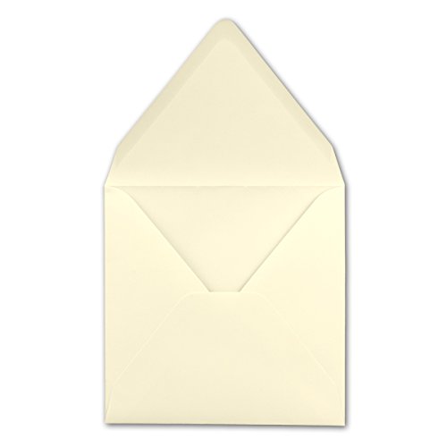50 Quadratische Briefumschläge Vanille 15,5 x 15,5 cm - 110 g/m² Nassklebung Post-Umschläge ohne Fenster ideal für Weihnachten Grußkarten Einladungen von Ihrem Glüxx-Agent 50 Quadratische Briefumschläge Vanille 15,5 x 15,5 cm - 110 g/m² Nassklebung Post-Umschläge ohne Fenster ideal für Weihnachten Grußkarten Einladungen von Ihrem Glüxx-Agent von Glüxx-Agent