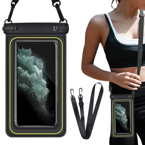 Glugahrif Wasserdichte Schutzhülle für Handy | wasserdichte Tasche für Pool | automatischer Auftrieb mit Touchscreen, zugänglich, für , Pool, Kreuzfahrt, Rafting, Wandern, Reisen, Wetter Glugahrif Wasserdichte Schutzhülle für Handy | wasserdichte Tasche für Pool | automatischer Auftrieb mit Touchscreen, zugänglich, für , Pool, Kreuzfahrt, Rafting, Wandern, Reisen, Wetter von Glugahrif