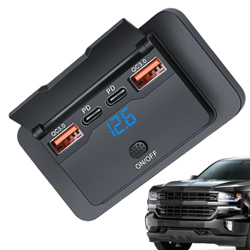 RV USB Outlet, 12V USB Outlet | Automobil - -Anschluss 76W QC3.0 Auto Ladegerät | Mobiltelefone und Zubehör, Automobilladegerät für Heimnutzer, Geschäftsanwender RV USB Outlet, 12V USB Outlet | Automobil - -Anschluss 76W QC3.0 Auto Ladegerät | Mobiltelefone und Zubehör, Automobilladegerät für Heimnutzer, Geschäftsanwender von Glugahrif