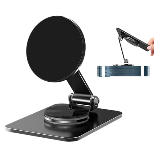 Gmokluytw Magnetische Handyhalterung Ständer - Faltbare Smartphone-Halterung,Smartphone Halterung 360° Drehbar Carbonstahl Für Dusche Auto Gym Zuhause Reisen Film & Meetings Gmokluytw Magnetische Handyhalterung Ständer - Faltbare Smartphone-Halterung,Smartphone Halterung 360° Drehbar Carbonstahl Für Dusche Auto Gym Zuhause Reisen Film & Meetings von Gmokluytw
