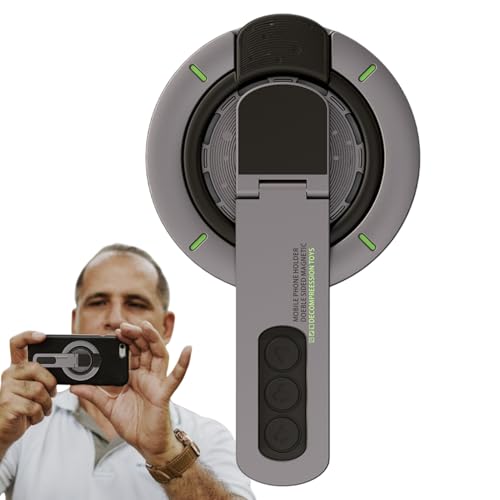 Gmokluytw Magnetischer Ringhalter Für Telefon, Verstellbarer Handyhalterung Ring, Beidseitig Drehbarer 360 Grad Verstellbarer Starker Stand Für Wand Tisch Reisen Auto Fitness Streaming Gmokluytw Magnetischer Ringhalter Für Telefon, Verstellbarer Handyhalterung Ring, Beidseitig Drehbarer 360 Grad Verstellbarer Starker Stand Für Wand Tisch Reisen Auto Fitness Streaming von Gmokluytw