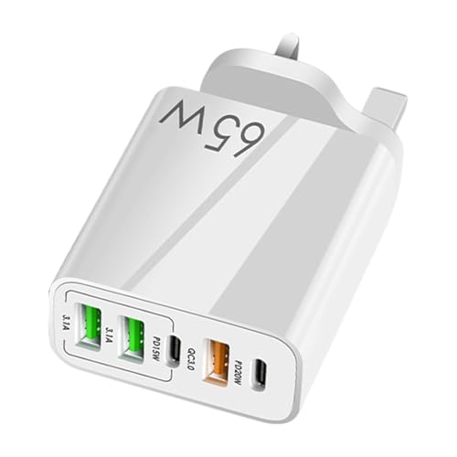USB C-Ladegerät Block C-QC3.0 Fast Ladegerät │ 4 │ Multisport-USB-Adapter für Smartphone, Tablet, tragbares PC, Auto, Haus USB C-Ladegerät Block C-QC3.0 Fast Ladegerät │ 4 │ Multisport-USB-Adapter für Smartphone, Tablet, tragbares PC, Auto, Haus von Gmokluytw