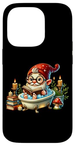 Book Reading Gnome Grandpa For Bath Lovers Funny Bookworm Hülle für iPhone 14 Pro Book Reading Gnome Grandpa For Bath Lovers Funny Bookworm Hülle für iPhone 14 Pro von Gnome Book Reading Accessories For Book Lovers