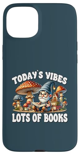 Bookworm Gnome Mushroom Graphic Funny Saying For Book Lover Hülle für iPhone 15 Plus Bookworm Gnome Mushroom Graphic Funny Saying For Book Lover Hülle für iPhone 15 Plus von Gnome Book Reading Accessories For Book Lovers