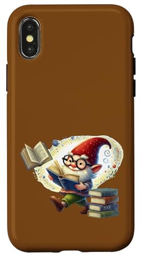 Cute Book Reader Accessories For Teacher Reading Gnome Hülle für iPhone X/XS Cute Book Reader Accessories For Teacher Reading Gnome Hülle für iPhone X/XS von Gnome Book Reading Accessories For Book Lovers