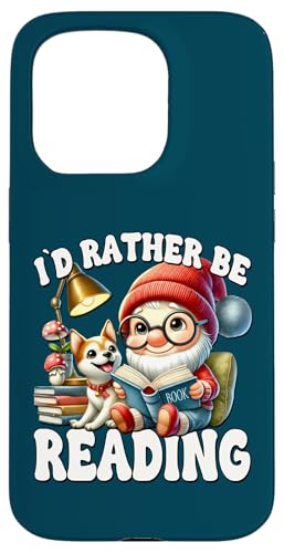 Id Rather Be Reading Saying For Retired Dog Mom And Dog Dad Hülle für iPhone 15 Pro Id Rather Be Reading Saying For Retired Dog Mom And Dog Dad Hülle für iPhone 15 Pro von Gnome Book Reading Accessories For Book Lovers