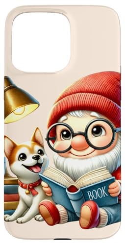 Librarian Gnome Grandpa For Dog Lover Who Love Reading Books Hülle für iPhone 15 Pro Max Librarian Gnome Grandpa For Dog Lover Who Love Reading Books Hülle für iPhone 15 Pro Max von Gnome Book Reading Accessories For Book Lovers