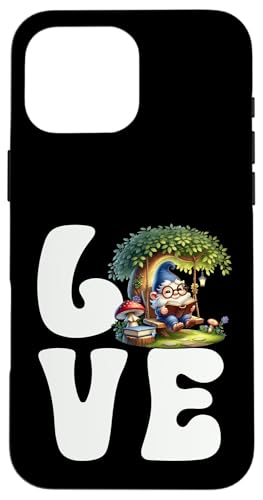 Love Reading Graphic For Women Men Kids Funny Book Gnome Hülle für iPhone 16 Pro Max Love Reading Graphic For Women Men Kids Funny Book Gnome Hülle für iPhone 16 Pro Max von Gnome Book Reading Accessories For Book Lovers