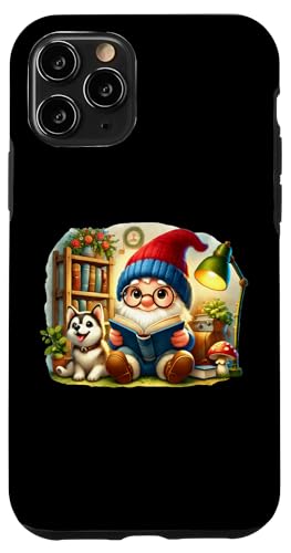 Read A Book Gnome Graphic For Women Men Kids Cute Husky Hülle für iPhone 11 Pro Read A Book Gnome Graphic For Women Men Kids Cute Husky Hülle für iPhone 11 Pro von Gnome Book Reading Accessories For Book Lovers