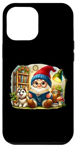 Read A Book Gnome Graphic For Women Men Kids Cute Husky Hülle für iPhone 12 Pro Max Read A Book Gnome Graphic For Women Men Kids Cute Husky Hülle für iPhone 12 Pro Max von Gnome Book Reading Accessories For Book Lovers