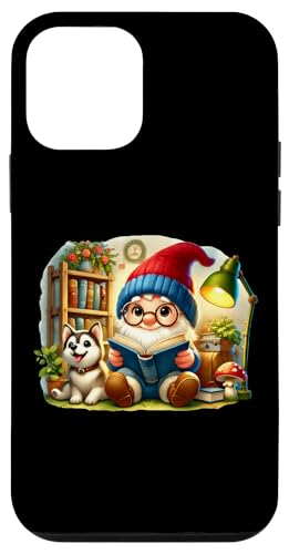 Read A Book Gnome Graphic For Women Men Kids Cute Husky Hülle für iPhone 12 mini von Gnome Book Reading Accessories For Book Lovers