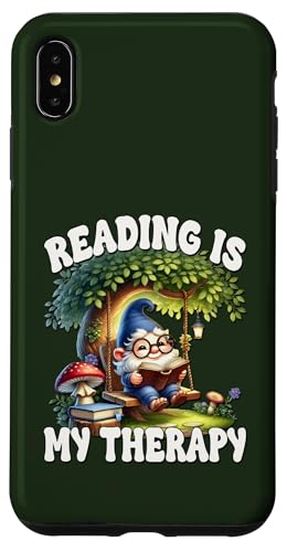 Reading Is My Therapy Funny Saying For Bookworm Cute Gnome Hülle für iPhone XS Max Reading Is My Therapy Funny Saying For Bookworm Cute Gnome Hülle für iPhone XS Max von Gnome Book Reading Accessories For Book Lovers
