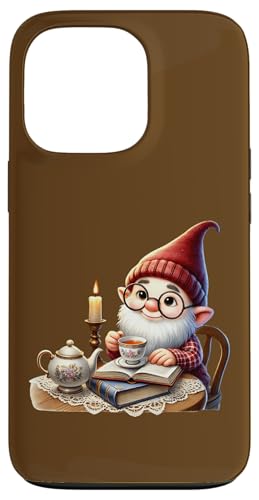 Reading Teacher Gnome With Cup Of Tea And Book For Librarian Hülle für iPhone 13 Pro Reading Teacher Gnome With Cup Of Tea And Book For Librarian Hülle für iPhone 13 Pro von Gnome Book Reading Accessories For Book Lovers