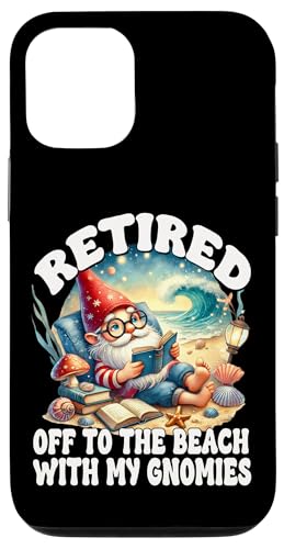 Retired Beach Gnome For Teacher Summer Retirement Saying Hülle für iPhone 12/12 Pro Retired Beach Gnome For Teacher Summer Retirement Saying Hülle für iPhone 12/12 Pro von Gnome Book Reading Accessories For Book Lovers
