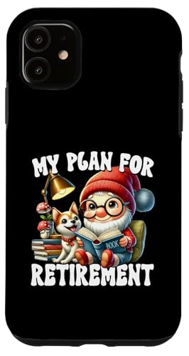 Retired Gnome For Teacher And Librarian Retirement Saying Hülle für iPhone 11 Retired Gnome For Teacher And Librarian Retirement Saying Hülle für iPhone 11 von Gnome Book Reading Accessories For Book Lovers