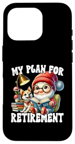 Retired Gnome For Teacher And Librarian Retirement Saying Hülle für iPhone 16 Pro Retired Gnome For Teacher And Librarian Retirement Saying Hülle für iPhone 16 Pro von Gnome Book Reading Accessories For Book Lovers