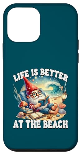 Summer Break Teacher Gnome Life Is Better At The Beach Hülle für iPhone 12 mini Summer Break Teacher Gnome Life Is Better At The Beach Hülle für iPhone 12 mini von Gnome Book Reading Accessories For Book Lovers