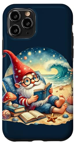 Teacher Summer Gnome Dad Reading A Book On The Beach Lover Hülle für iPhone 11 Pro Teacher Summer Gnome Dad Reading A Book On The Beach Lover Hülle für iPhone 11 Pro von Gnome Book Reading Accessories For Book Lovers