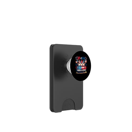 4th Of July US Flag Three Gnomes Sunglasses On Pickup Truck PopSockets PopWallet für MagSafe 4th Of July US Flag Three Gnomes Sunglasses On Pickup Truck PopSockets PopWallet für MagSafe von Gnomes 4th Of July Costume