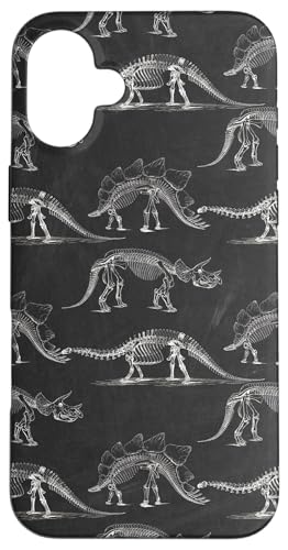 Dinosaurier-Skelett-Zeichnungen Hülle für iPhone 16 Plus Dinosaurier-Skelett-Zeichnungen Hülle für iPhone 16 Plus von Gnosis Picture Archive