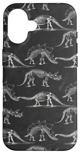 Dinosaurier-Skelett-Zeichnungen Hülle für iPhone 16 Dinosaurier-Skelett-Zeichnungen Hülle für iPhone 16 von Gnosis Picture Archive