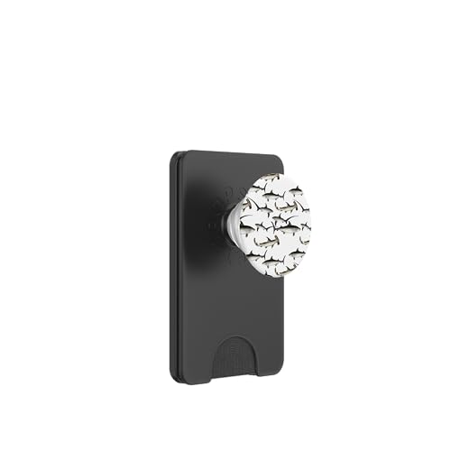 Hai-Muster, Ozean-Design PopSockets PopWallet für MagSafe von Gnosis Picture Archive
