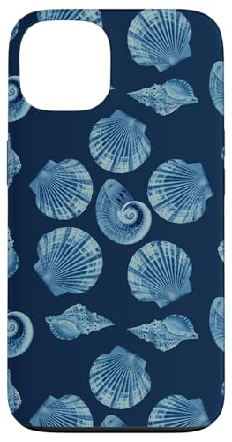 Strand-Designs mit marineblauen Muscheln Hülle für iPhone 13 Strand-Designs mit marineblauen Muscheln Hülle für iPhone 13 von Gnosis Picture Archive