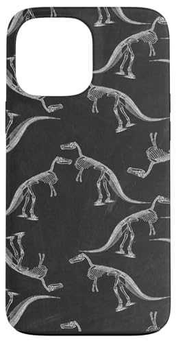 T Rex Dinosaurier Skelett Grafik Hülle für iPhone 13 Pro Max von Gnosis Picture Archive