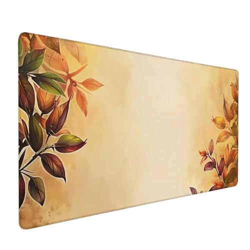 Einfachheit Mauspad XXL 1000 x 500 x 3 mm Groß Gaming Mauspad Landschaft Design Vernähte Kanten, rutschfeste Gummiunterseite, Mouse Präzision und Geschwindigkeit für Gaming Laptop Büro Zuhause X-286 von Gnulguxo
